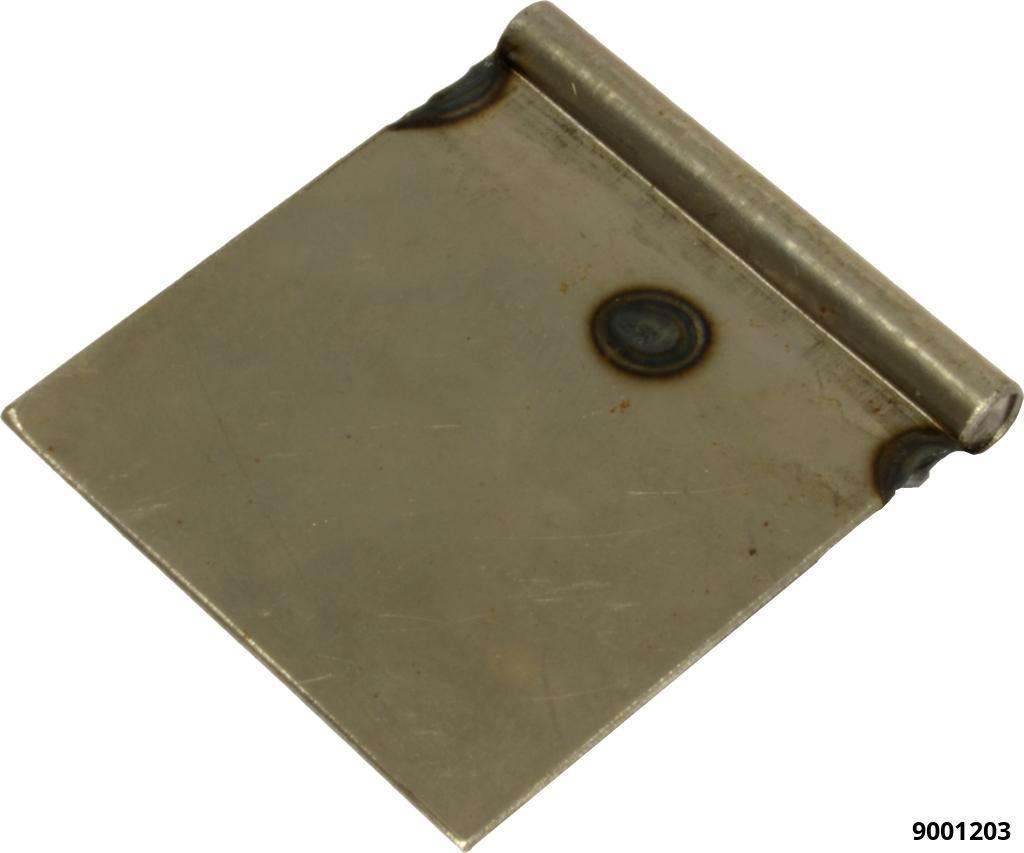 Anschweissbleche 75mm breit VPE 25 Stk.