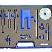 Universal injector removal set UNI III 9 pcs., manual operation without gripping claw