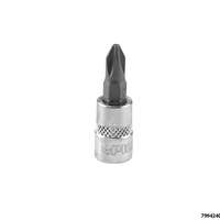 1/4" socket, cross, PH2, length 37 mm