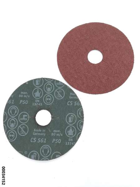 hansewerkzeug Vulkanfiberscheibe Form C 115mm Korn 50