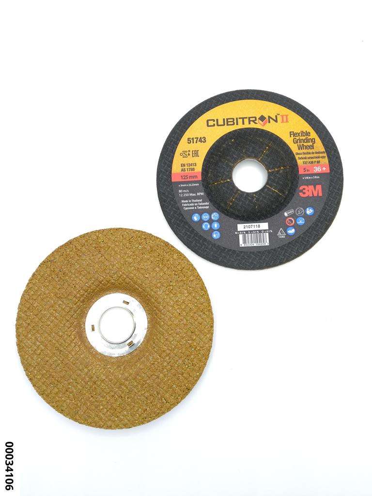 Schruppscheibe 3M Cubitron II 125mm K36