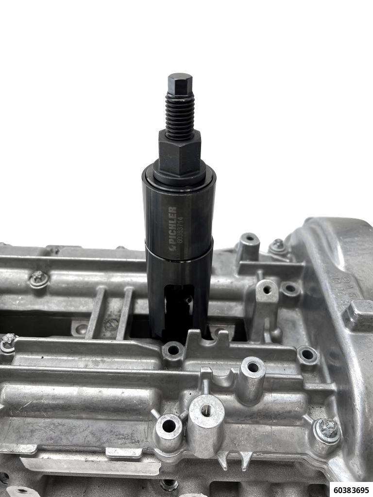 Injektor Demontagesatz Mod. MB OM 611, 612, 613, 646, 647, 648, 651 mit 12 t Hydraulikzylinder
