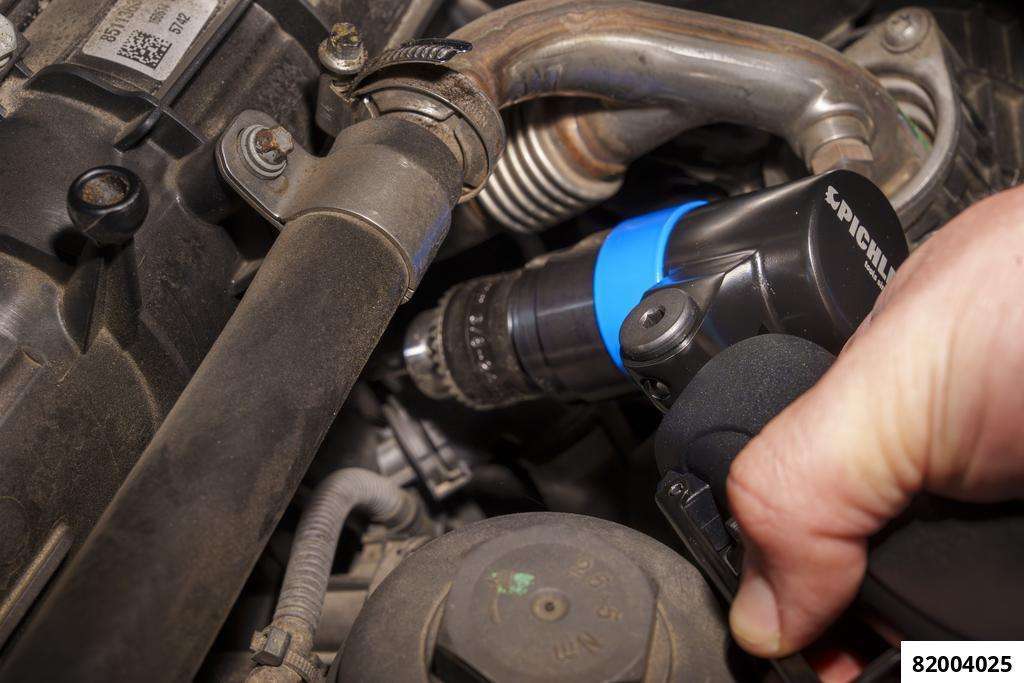 Air Angle Drill, 120° adjustable