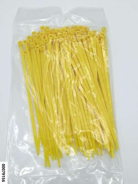 hansewerkzeug Kabelbinder "GELB"  150 x 3,6mm (VE 100 Stück)