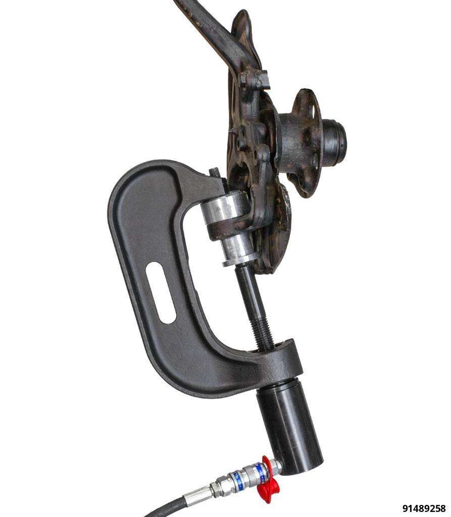 Universal press clamp C-shape