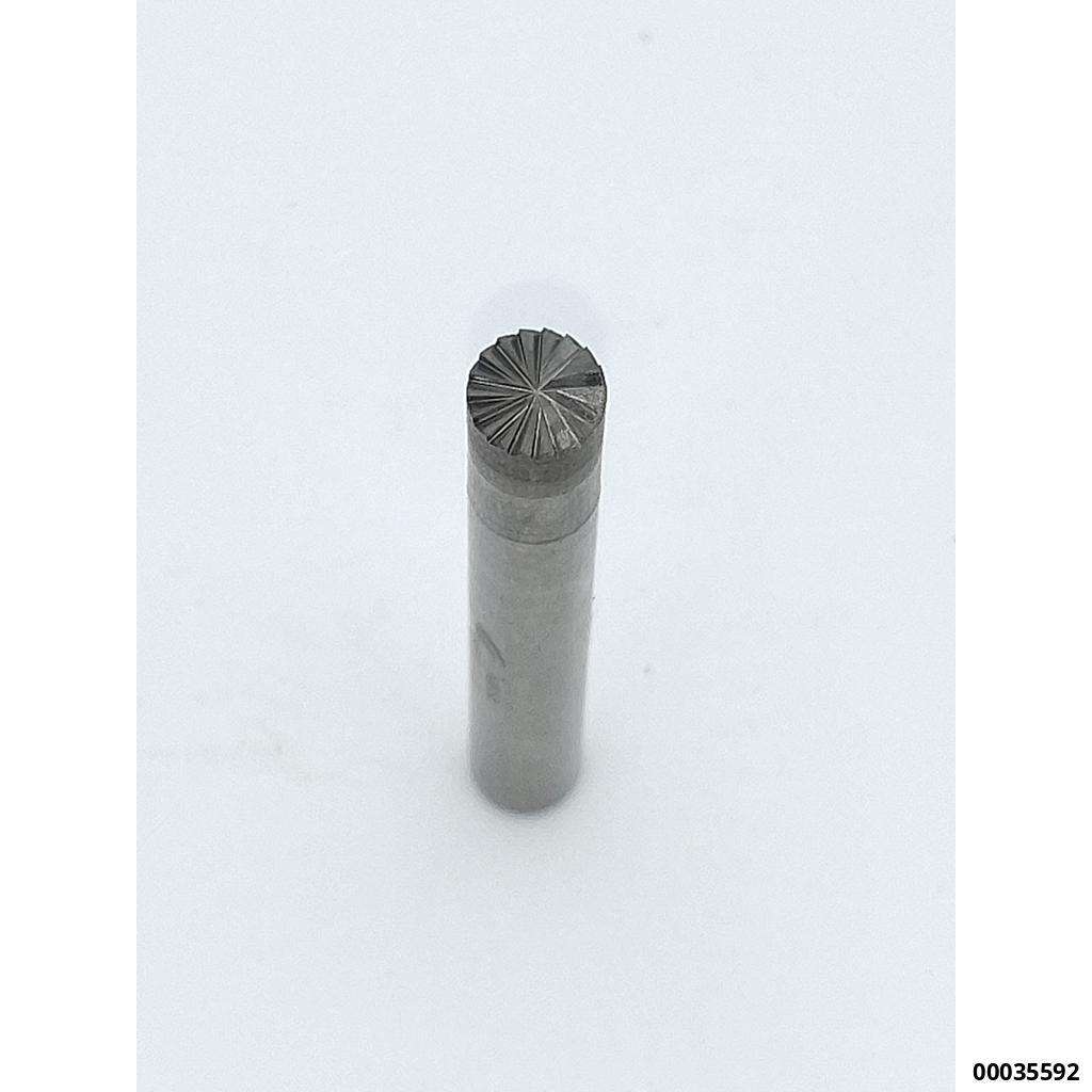 Spezial-Hartmetall-Bohrfräser stirnverzahnt 6,0mm / Gesamtlänge 50mm