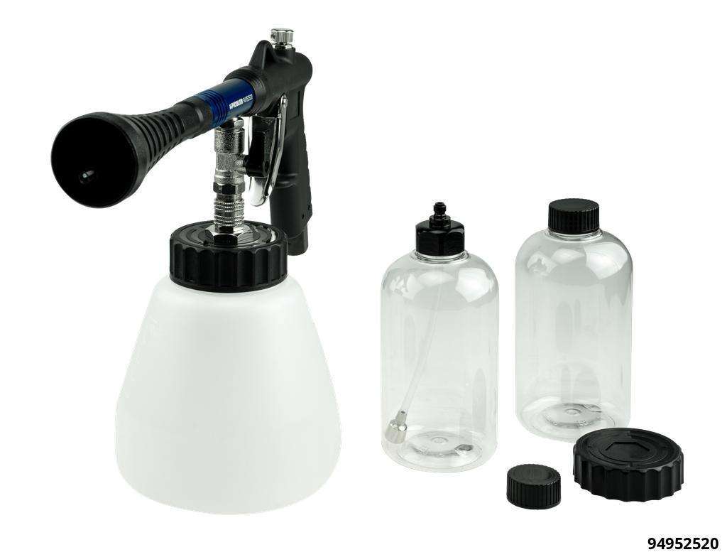 Power-Air Reinigungspistolenset mit 3 Behältern (1x 1000 ml & 2x 500 ml)