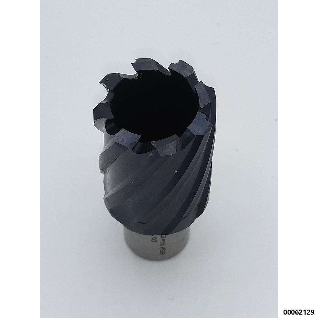 HSS Kernbohrer mit Weldonsch. 29,0 mm TiAlN-Besch. 30mm Schnitt-Tiefe
