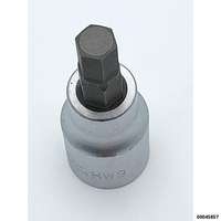 Steckschlüssel 1/2" f. Innensechskantschrauben SW9, Länge 62 mm