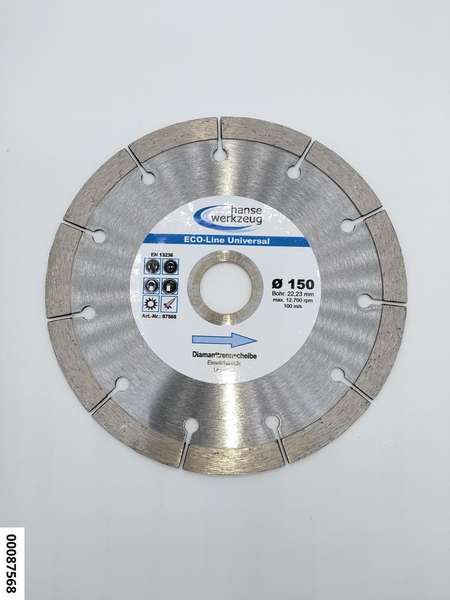 hansewerkzeug Diamanttrennscheibe " ECO-Line Universal" 150mm