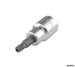 Torx-Steckschlüssel 1/2" TX40* mit Bohrung