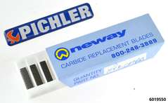 Tungsten carbide blade for HVR