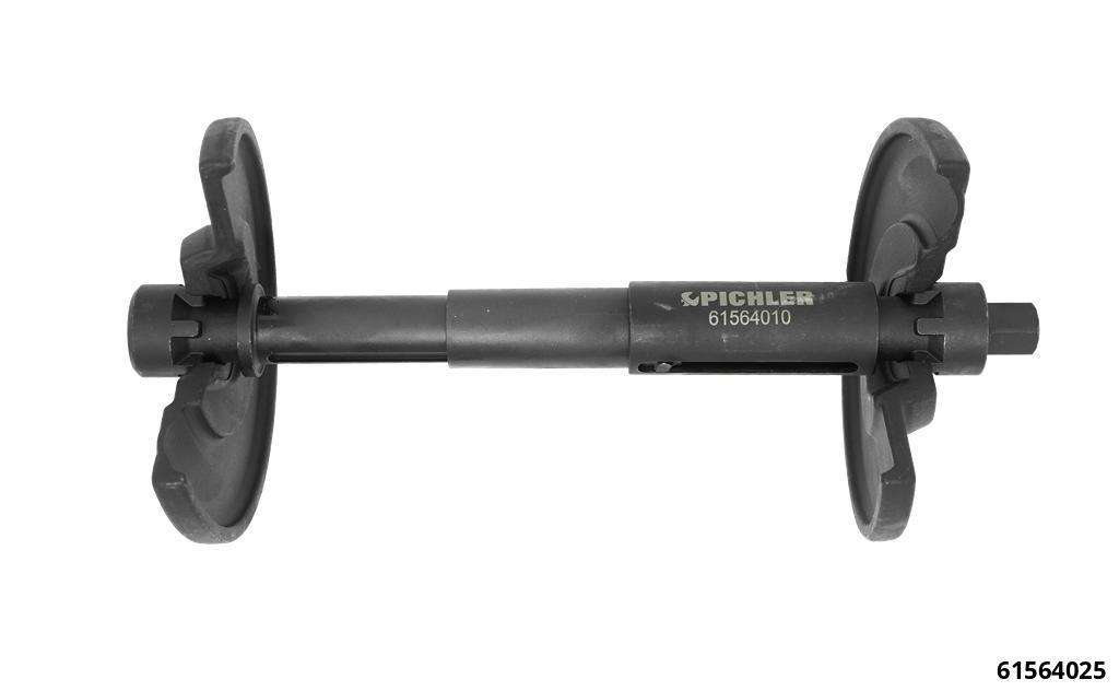 Telescopic internal spring compressor