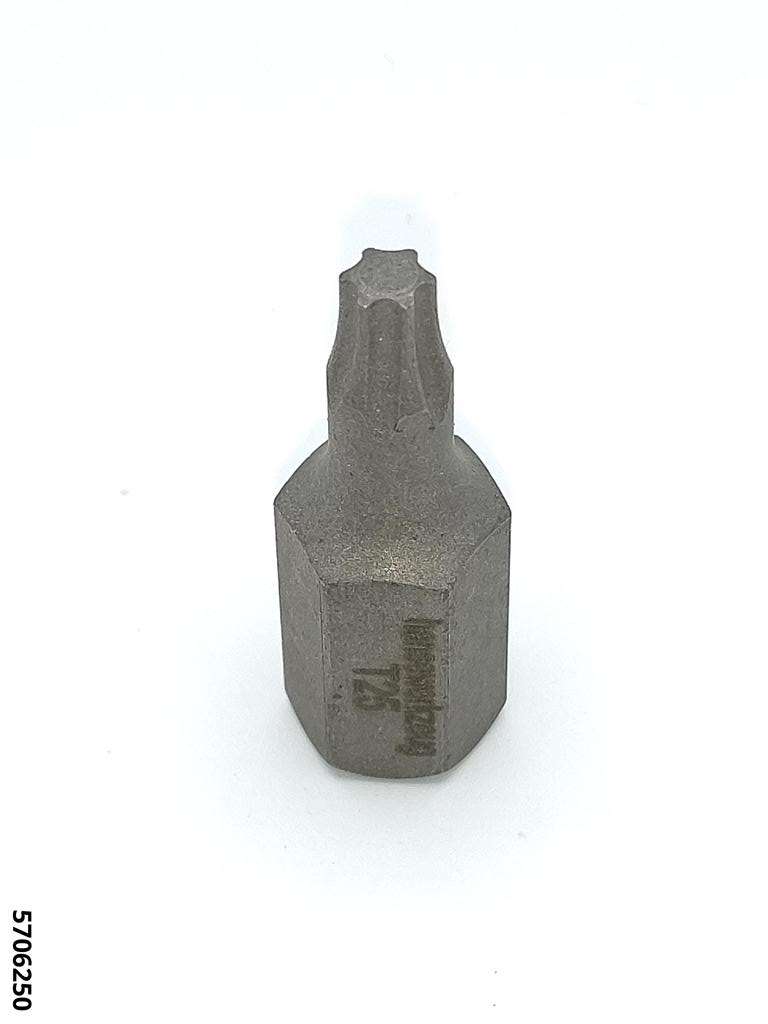 T profile bits not tamper proof 30 mm long. Bit T 25