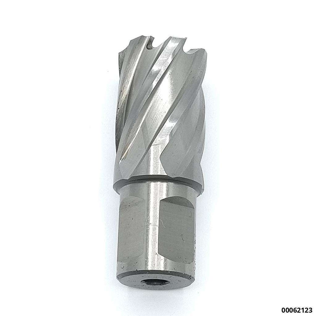 HSS Kernbohrer mit Weldonsch. 23,0 mm TiAlN-Besch. 30mm Schnitt-Tiefe