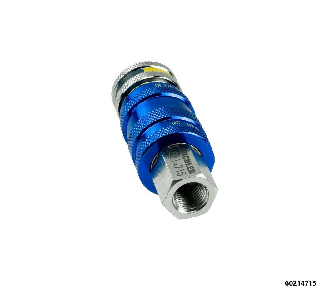 Druckluftkupplung 5in1 Safety Air mit Innengewinde R1/4"