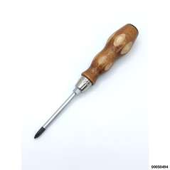 Schraubendreher PH1x80 m. Holzgriff