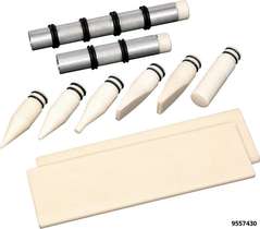 Kit de frappe PVC de 8 pcs sans contre-coups, pour surfaces