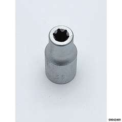 Steckschlüssel 1/4" Aussentorx E6
