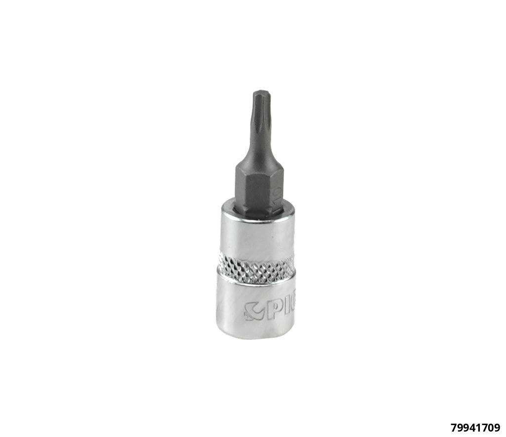Douille 1/4", Torx, T9, longueur 37 mm