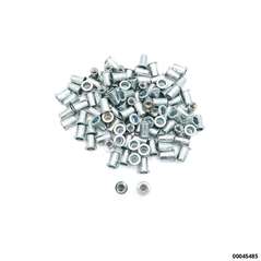 Stahl-Einnietmuttern mit Flachrundkopf M8 (0,8-3,5) VPE 100 Stück