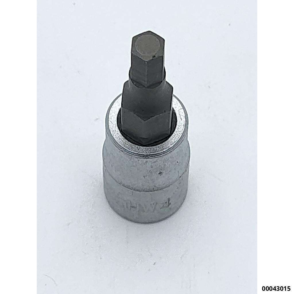 Steckschlüssel 1/4" f. Innensechskantschrauben SW4