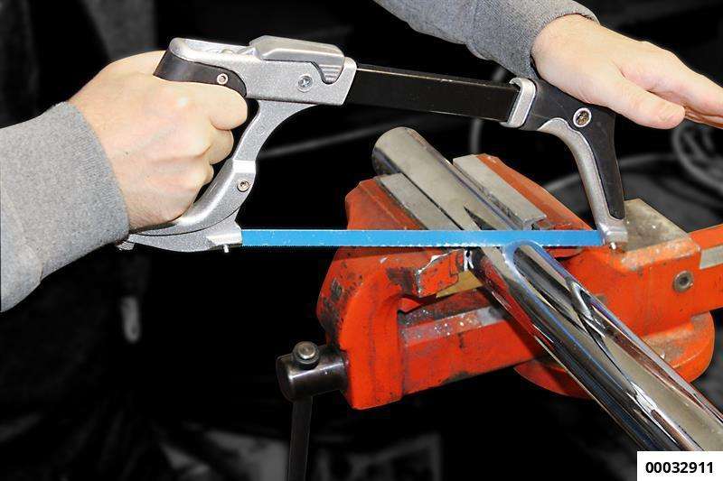 Bügelsäge 300mm inkl. SHSS-Bi-Metal l-Handsägeblatt
