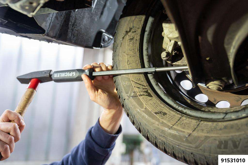 Extended reach pin punches XXL 3 pcs. Ø 6 mm, 8 mm, 10 mm