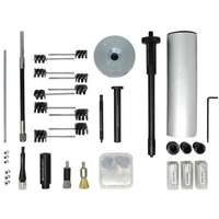 Injector shaft cleaning set with 5 modules