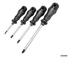 Screwdriver set, cross-head Super-Drive FSX 0-3, 4-piece