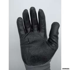 Werkstatt-Handschuh "Nylon-Strick Nitril"  Gr.8 (Teil-Nitril- Beschichtet, EN 388) (VE 12 Paar)