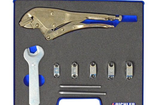 SHOCK ABSORBER PISTON CLAMPING SET 13 PIECE SET - 1