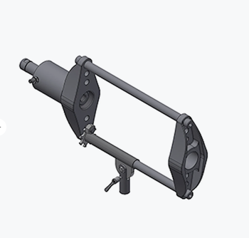 90251290: ADJUSTABLE PRESS FRAME SUPPORT FOR USE WITH TRANSMISSION JACKS