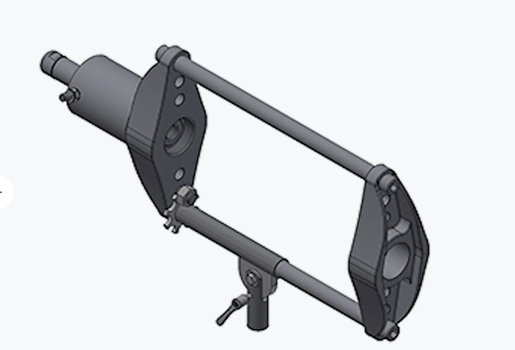 ADJUSTABLE PRESS FRAME SUPPORT FOR USE WITH TRANSMISSION JACKS - 1