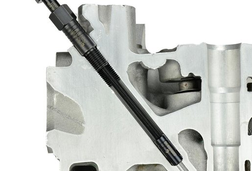 UNIVERSAL GLOW PLUG COMPRESSION TEST KIT M8X1 M9X1 M10X1 M10X1.25 WITH GAUGE - 1